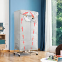 SECADOR ELÉTRICO PORTÁTIL C/ 2 NÍVEIS DUPLEDRY 1200W